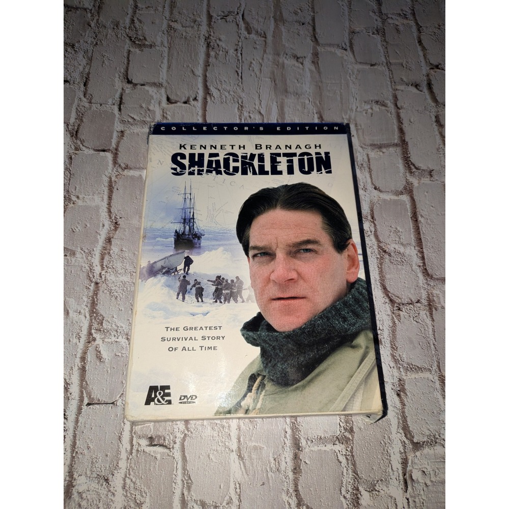 Shackleton Kenneth Branagh A&E Collector's Edition 3-Disc DVD Set AAE-70430